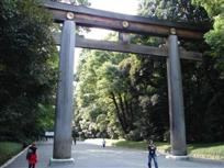 Токио: ворота храма Мэйдзи